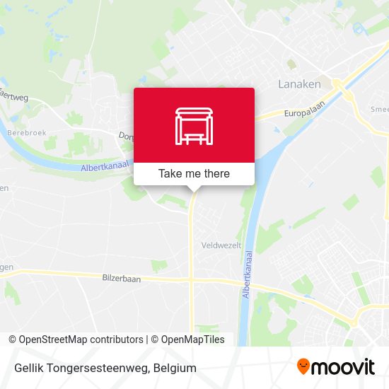 Gellik Tongersesteenweg map