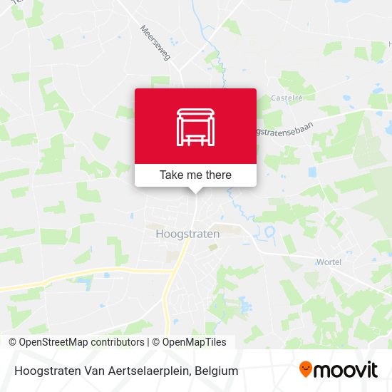 Hoogstraten Van Aertselaerplein map