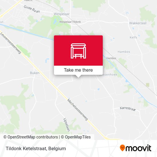 Tildonk Ketelstraat plan