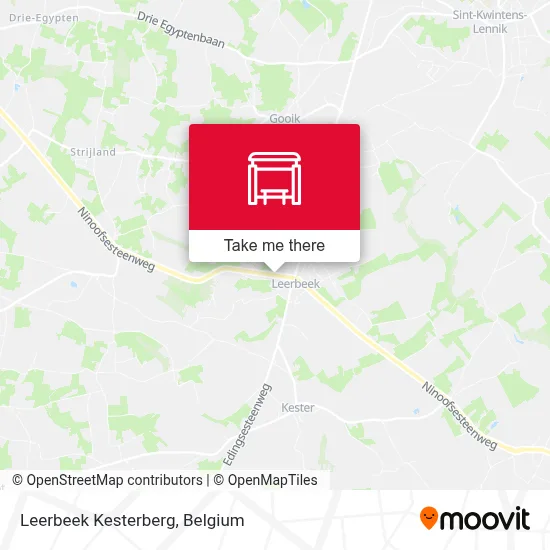 Leerbeek Kesterberg map