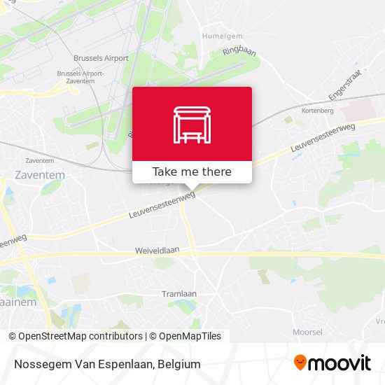 Nossegem Van Espenlaan map