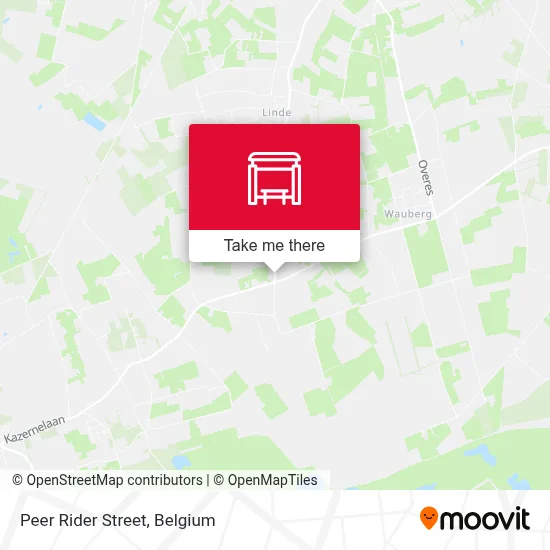 Peer Rider Street map
