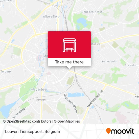 Leuven Tiensepoort plan