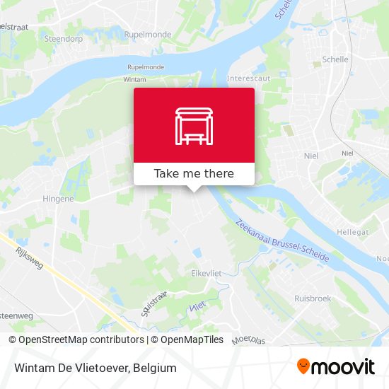 Wintam De Vlietoever map