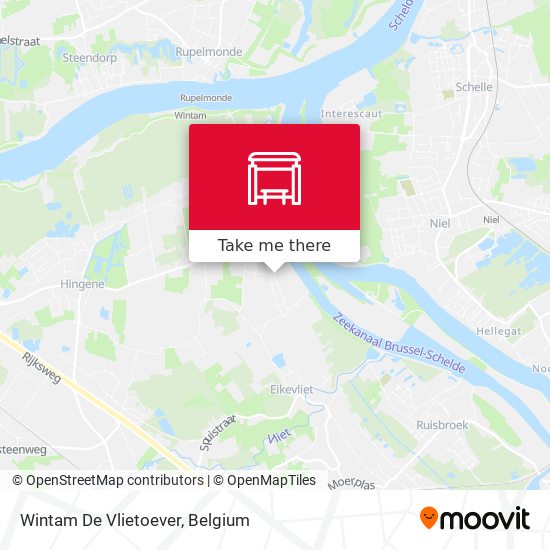 Wintam De Vlietoever map