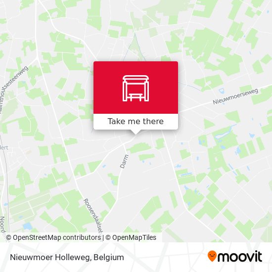 Nieuwmoer Holleweg map