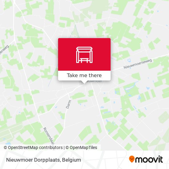 Nieuwmoer Dorpplaats map