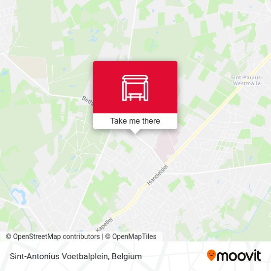 Sint-Antonius Voetbalplein plan