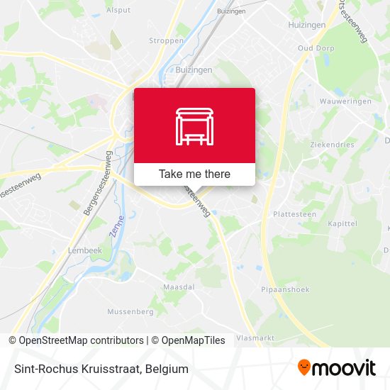 Sint-Rochus Kruisstraat plan