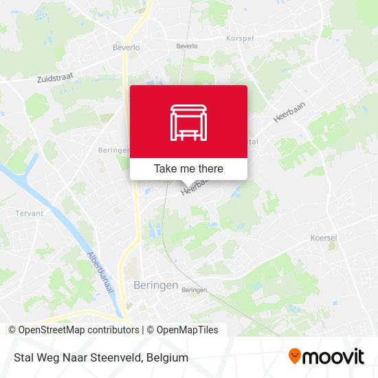Stal Weg Naar Steenveld map