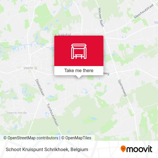 Schoot Kruispunt Schrikhoek plan