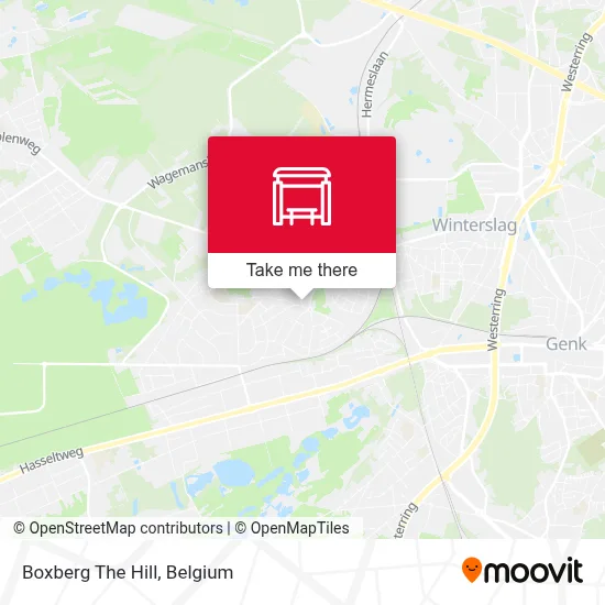 Boxberg The Hill map