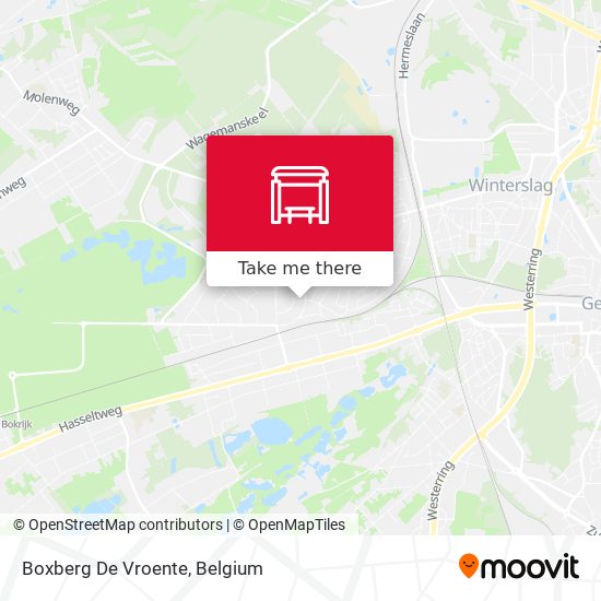 Boxberg De Vroente plan