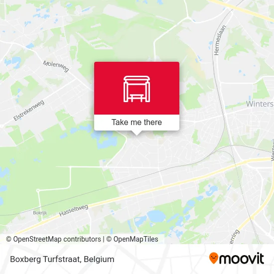 Boxberg Turfstraat map