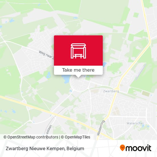 Zwartberg Nieuwe Kempen map
