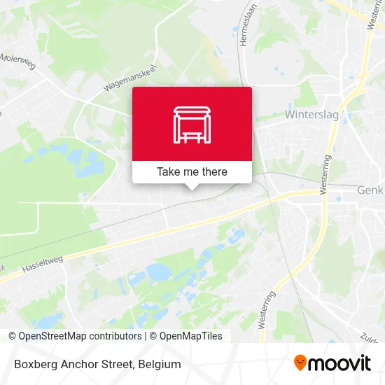 Boxberg Anchor Street map