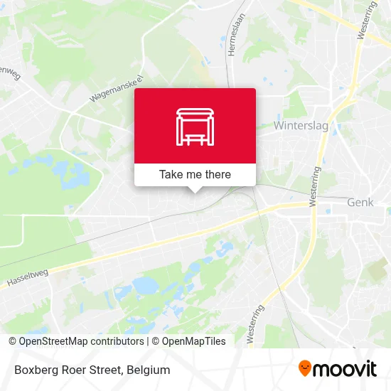 Boxberg Roer Street map