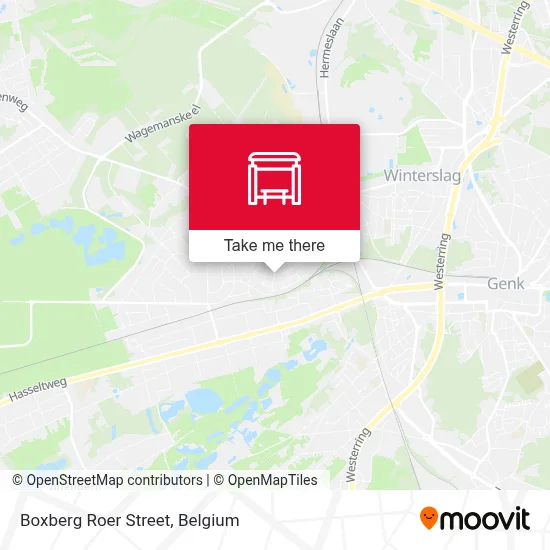 Boxberg Roer Street map