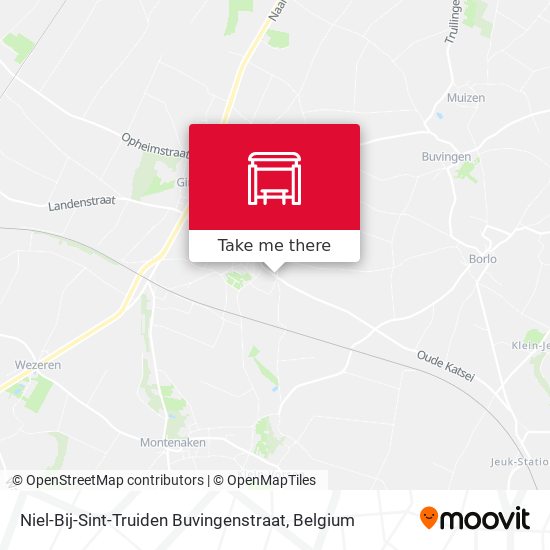 Niel-Bij-Sint-Truiden Buvingenstraat map