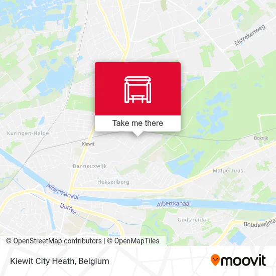 Kiewit City Heath map