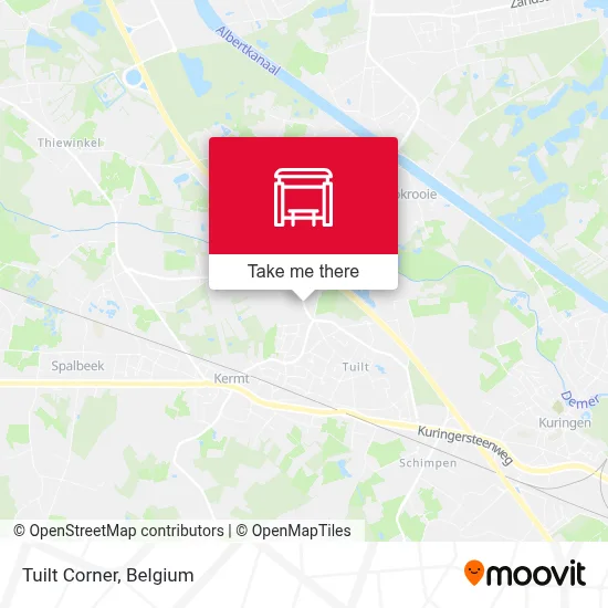 Tuilt Corner map
