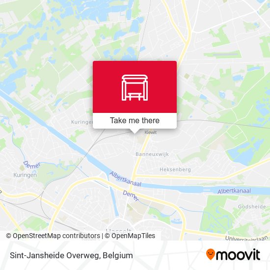 Sint-Jansheide Overweg plan