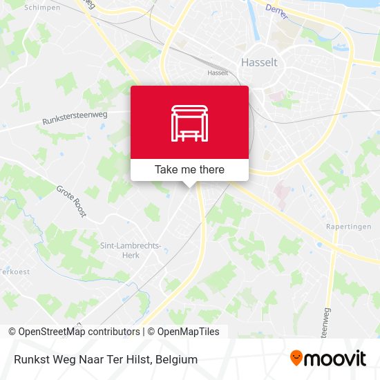 Runkst Weg Naar Ter Hilst map