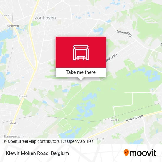 Kiewit Moken Road map