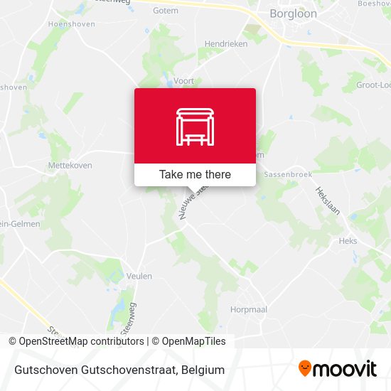 Gutschoven Gutschovenstraat plan