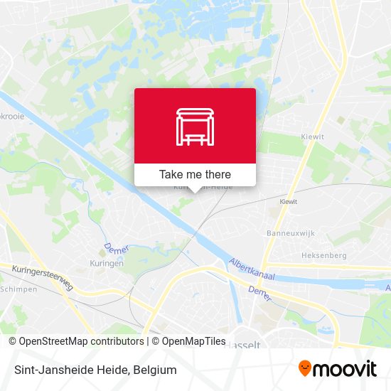 Sint-Jansheide Heide plan