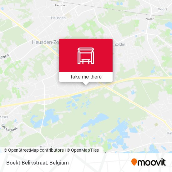 Boekt Belikstraat plan