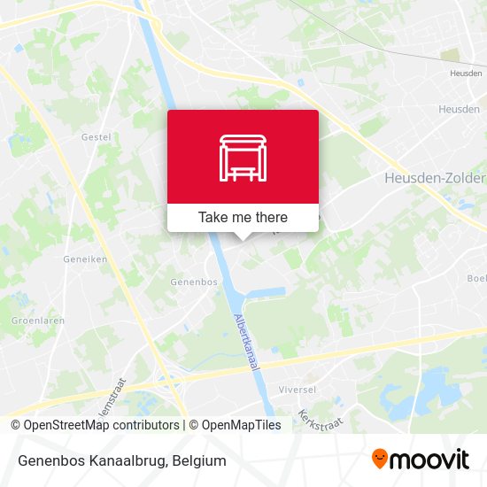 Genenbos Kanaalbrug plan