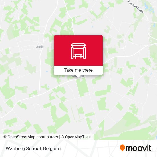 Wauberg School map