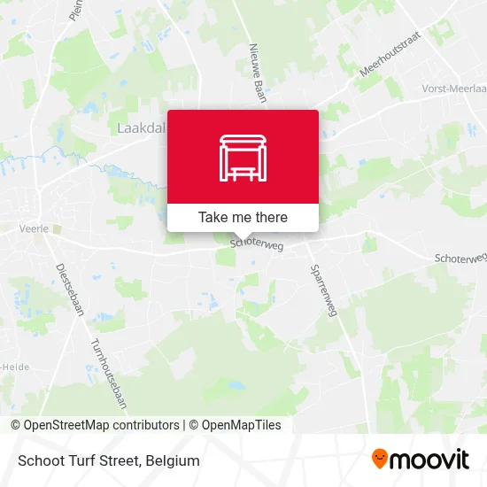 Schoot Turf Street map