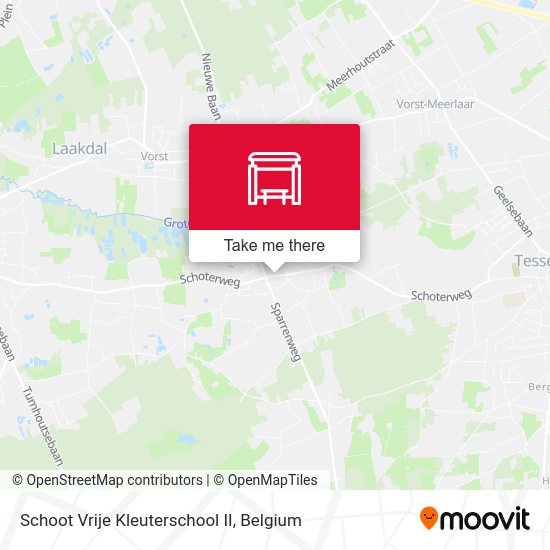 Schoot Vrije Kleuterschool II plan