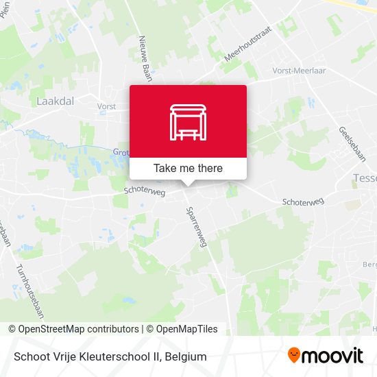 Schoot Vrije Kleuterschool II plan