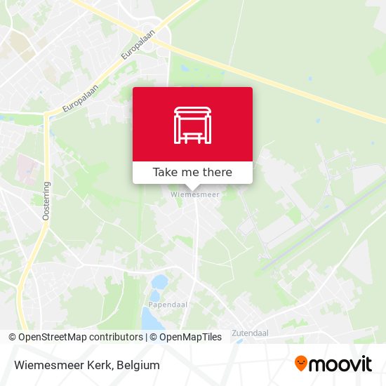 Wiemesmeer Kerk map