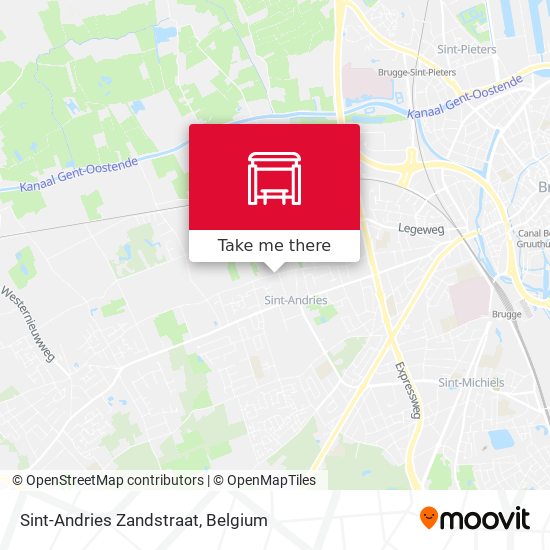 Sint-Andries Zandstraat plan