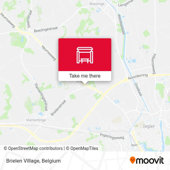 Brielen Village map
