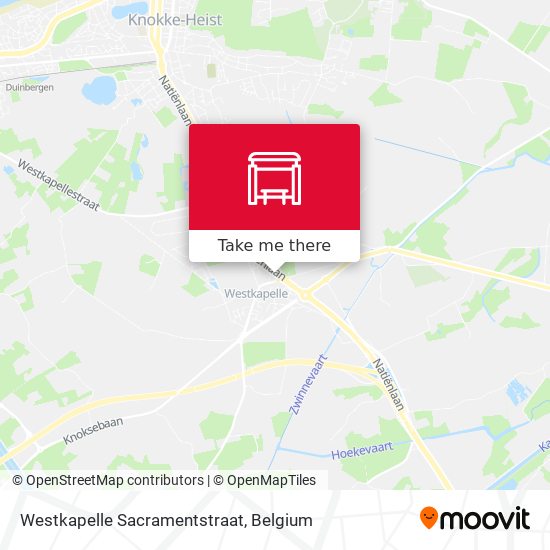 Westkapelle Sacramentstraat plan