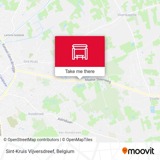 Sint-Kruis Vijversdreef plan