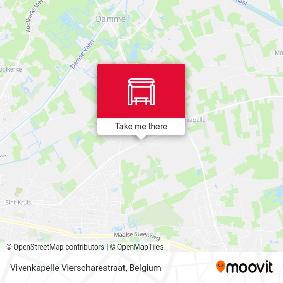 Vivenkapelle Vierscharestraat map