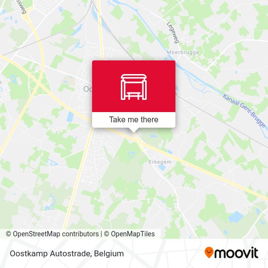 Oostkamp Autostrade plan