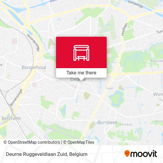 Deurne Ruggeveldlaan Zuid map