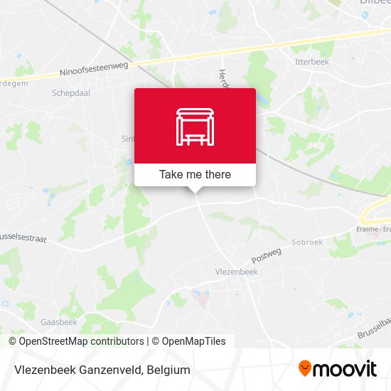 Vlezenbeek Ganzenveld plan