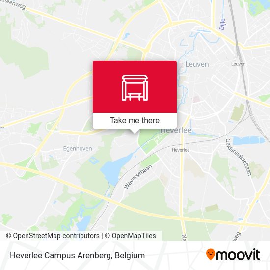 Heverlee Campus Arenberg plan