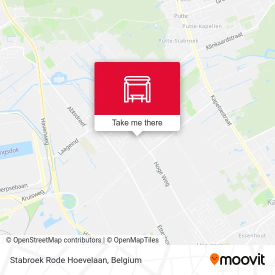 Stabroek Rode Hoevelaan map