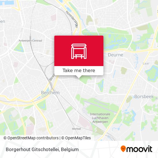 Borgerhout Gitschotellei plan