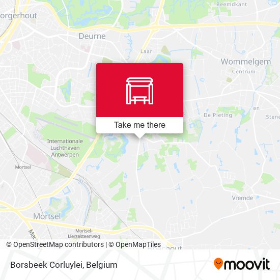 Borsbeek Corluylei plan