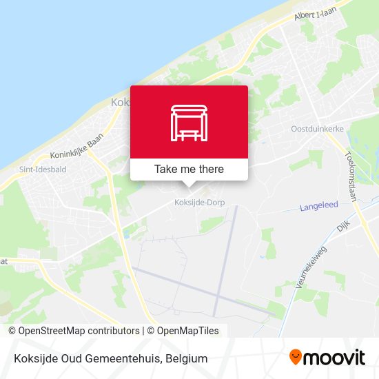 Koksijde Oud Gemeentehuis plan